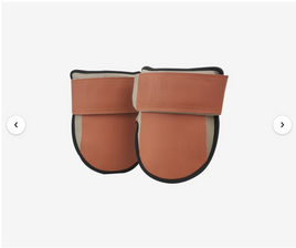 VEVOR Knee Pads for Work, Durable Leather Construction Pads, Machine Washable Work Knee Pads, Easy to Wear and Take off, Extra Thick Knee Support for Gardening Flooring and Cleaning, Black and Brown