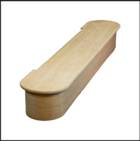 60'' Starter Step White Oak Bullnose Only Right Side