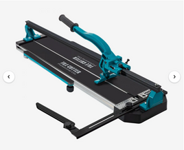 VEVOR Tile Cutter, 48 Inch Manual Tile Cutter, Tile Cutter Tools with Single Rail & Double Brackets, 3/5 in Cap with Precise Laser Guide, Snap Tile Cutter for Precision Cutting Porcelain Tiles Industr