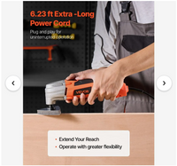 VEVOR Oscillating Tool Multitool, 2.2Amps 22,000 OPM Electric Oscillating Multi Tool Kit Corded with 2.8° Oscillating Angle, 7PCS Saw Accessories for Cutting, Scraping, Sanding, Floor Stripping