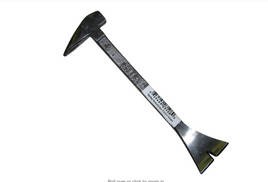 8" Molding Pry Bar with Extra Wide Curved Blade