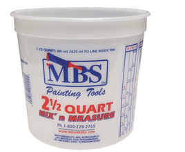 2.5QT Mix-N-Measure Bucket
