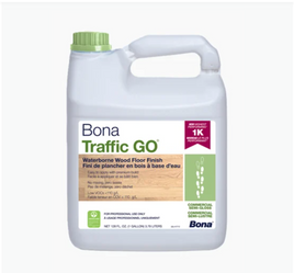 Bona Traffic Go Water-Based Wood Floor Finish  Exrtra Matte  1 Gal