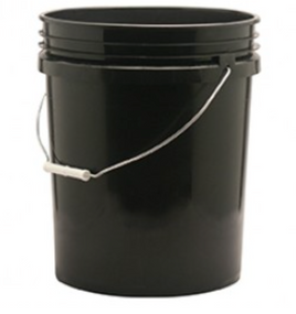 LEAKTITE LT 1123025 5 GALLON BLACK .70 MIL PRO PLASTIC PAINT PAIL