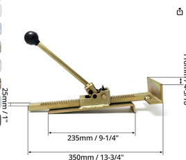 QWORK Hardwood Flooring Jack, 2 Pack Flooring Jack and Positioning Tool for Straighten and Installing Hardwood Floors, Easy Ratcheting Mechanism