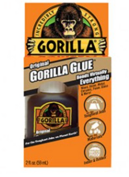 GORILLA GLUE 5000201 2 OZ ALL PURPOSE ADHESIVE CARDED