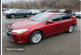 CAR31 2017 Toyota Camry Red  2.5L VIN # 4T1BFKBHU632816.  Rental