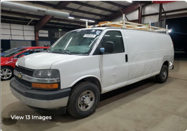 2019 Chevrolet Express G2500 4.3L 6  1GCWGBFP7K1202353 Rental