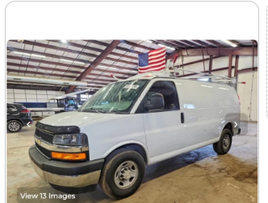 CAR32 2018 Chevrolet Express G2500 6.0L 8 1GCWGAFG6J1909257 Rental