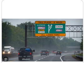 NEW JERSEY TOLLS  CHARGE