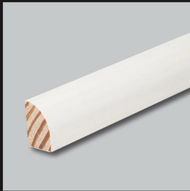 7/16 X 3/4 Primed Shoe Molding 16 Feet