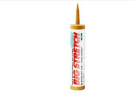 SASHCO BIG STRETCH 10014 10.5 OZ TAN 100% ACRYLIC LATEX CAULK WINDOW & DOOR