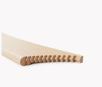 1-1/32 x 5-1/2 Red oak  Bending Landing Tread 8095B 8 Feet