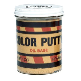 COLOR PUTTY COMPANY #100 WHITE 1LB JAR OIL BASED WOOD FILLER PUTTY