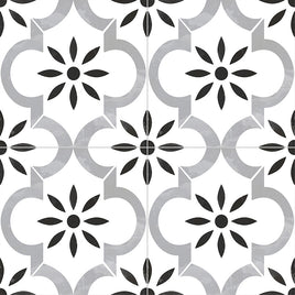 KENZZI AZILA ENCAUSTIC  8 X 8 MATTE TILE.      12pcs/box.  864pcs/crate.   5.16sqft/box