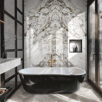 ARABASCATO VISIO 63 X 126 POLISHED PORCELAIN SLABS FACE 12MM