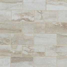 BERNINI BIANCO 2 X 4  POLISHED MOSAIC     8pcs/box.  504pcs/crate.  8sqft/box