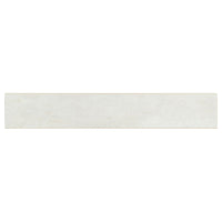 OXIDE BLANC 3 X 18 MATTE BULLNOSE    30pcs/box   1260pcs/crate.