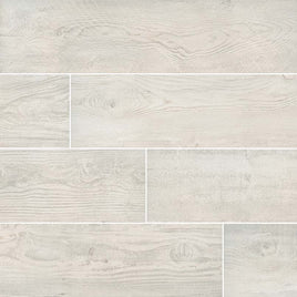 CALDERA BLANCA 8 X 47 MATTE WOOD LOOK TILE.      6pcs/box.    144pcs/crate.     15.66sqft/box