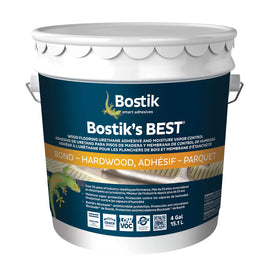 4 Gallon Bostik's Best Wood Flooring Urethane Adhesive and Moisture Vapor Control