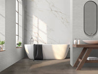 CALACATTA LUCCA 63 X 126 BOOK MATCHED MATTE PORCELAIN     12MM