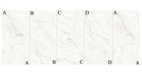 CALACATTA LUCCA 63 X 126 BOOK MATCHED MATTE PORCELAIN     12MM