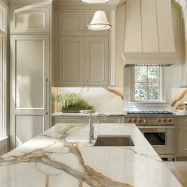 CALACATTA MARBELLA  63 X 126 POLISHED PORCELAIN.     2CM