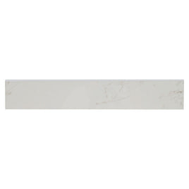 PIETRA CARRARA 3 X 18 MATTE BULLNOSE      30pcs/box.    1260pcs/crate