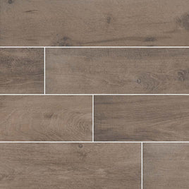 COTTAGE BROWN 8 X 48 MATTE WOOD TILE