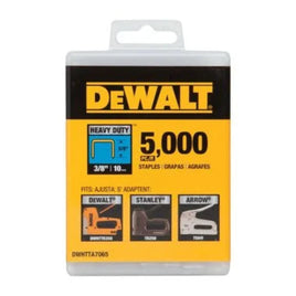 3/8In'' Dewalt Heavy Duty Contractor Staples 5000pk 10MM