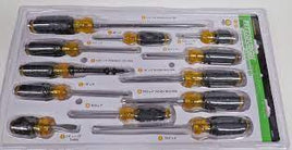 12 Pc Pittsburgh Screwdriver Set