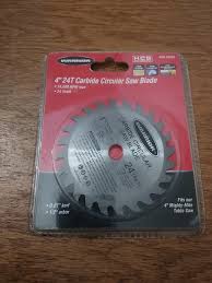 4'' 24 T Cabide Circular Saw Blade