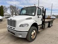 CAR-118  2008 White Freigthliner 16M Flatbed Home Improvement Equipment Truck 00/00 Vin#1FVACWDT88HZ52345 Plate#