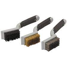 3 Piece Soft Grip Wide Brush Set