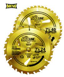 7-1/4" Amana Tool  Blade  24 Teeth GoldLine