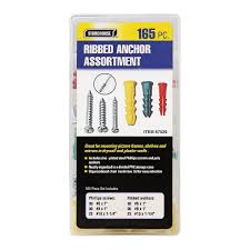 Ribbed Anchor Assortment 165 pc