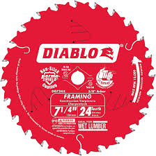 7-1/4"  Diablo Saw Blade 24 teeth