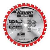BAUER 5-1/2 30T Framing Saw Blade