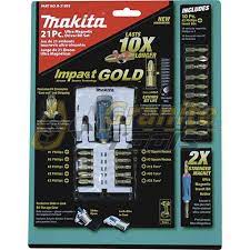 Makita Ultra Magnetic Insert Bit Set 21 Pc