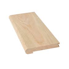 3/4 x 5-1/2''  Stair Nose White Oak Unfinished  Around