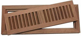 4 x 14 Walnut Wood Vents Flush Mouth