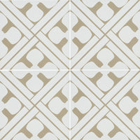 ZARIA ELORA 8 X 8 MATTE ENCAUSTIC TILE       12pcs/box.   864pcs/crate.  5.16sqft/box