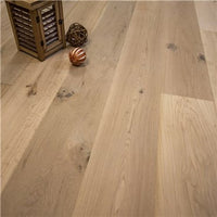 6mm x 10-1/4" x 3/4" European French Oak Unfinished (MICRO BEVEL) w/4mm Wear Layer Hardwood Flooring Majority 87" Long Lengths (70%); Balance 2' to 4' 24.62 PB