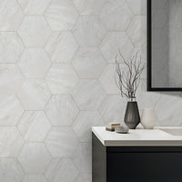 GEOGLAM CALACATTA 11 X 13 MATTE TILE                 14pcs/box.      616pcs/crate.      10.78sqft/box