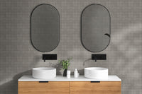 FOCUS GRAPHITE 2 X 2 MATTE MOSAIC.        12pcs/box.     504pcs/crate.    11.62sqft/box