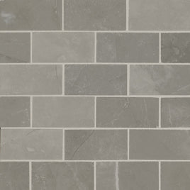SANDE GREY 2 X 4 POLISHED  MOSAIC            8pcs/box.   504pcs/crate. 8sqft/box