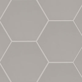 HEXLEY DOVE 9 X 10.5 MATTE HEXAGON TILE  14pcs/box.    840pcs/crate    6.88sqft/box