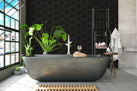 HEXLEY GRAPHITE 9 X 10.5 MATTE HEXAGON TILE.            14pcs/box.    840pcs/crate    6.88sqft/box