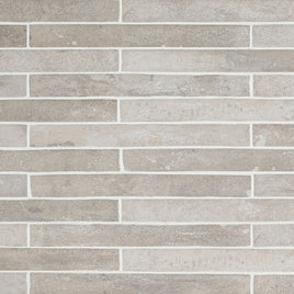 BRICKSTONE IVORY  2 X 18 MATTE BRICK.   32pcs/box.   2112pcs/crate.  8sqft/box