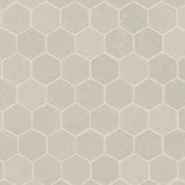 SANDE IVORY 2 X 2 MATTE HEXAGON MOSAIC    8pcs/box.   504pcs/crate.   7.36sqft/box